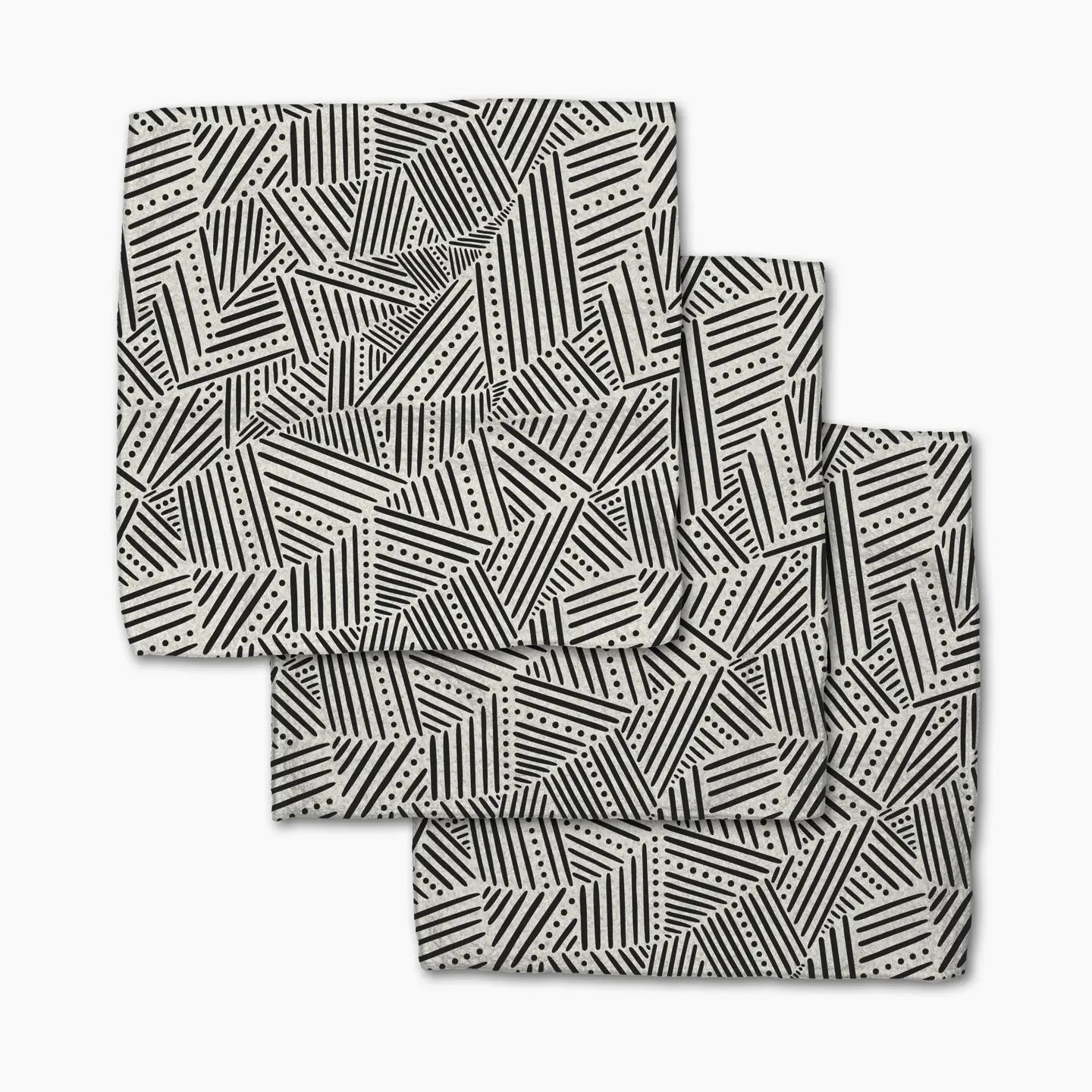 Rhythm Current Stripes Dishcloth Set