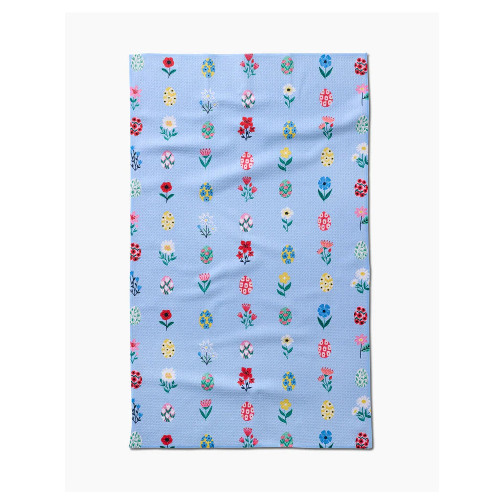 Spring Wildflowers Tea Towel