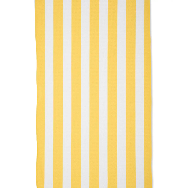 Summer Bold Yellow Tea Towel