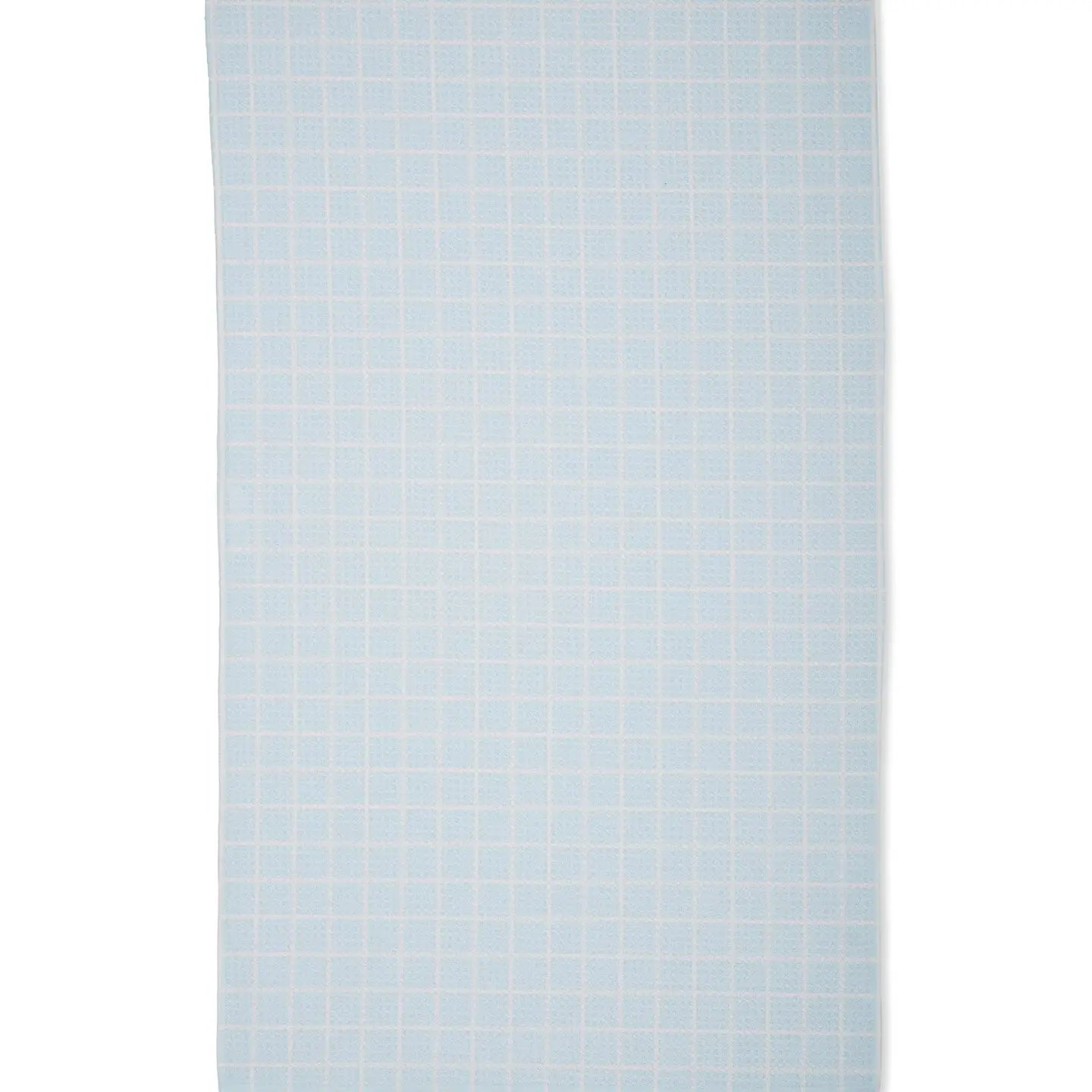 Summer Grid Blue Tea Towel