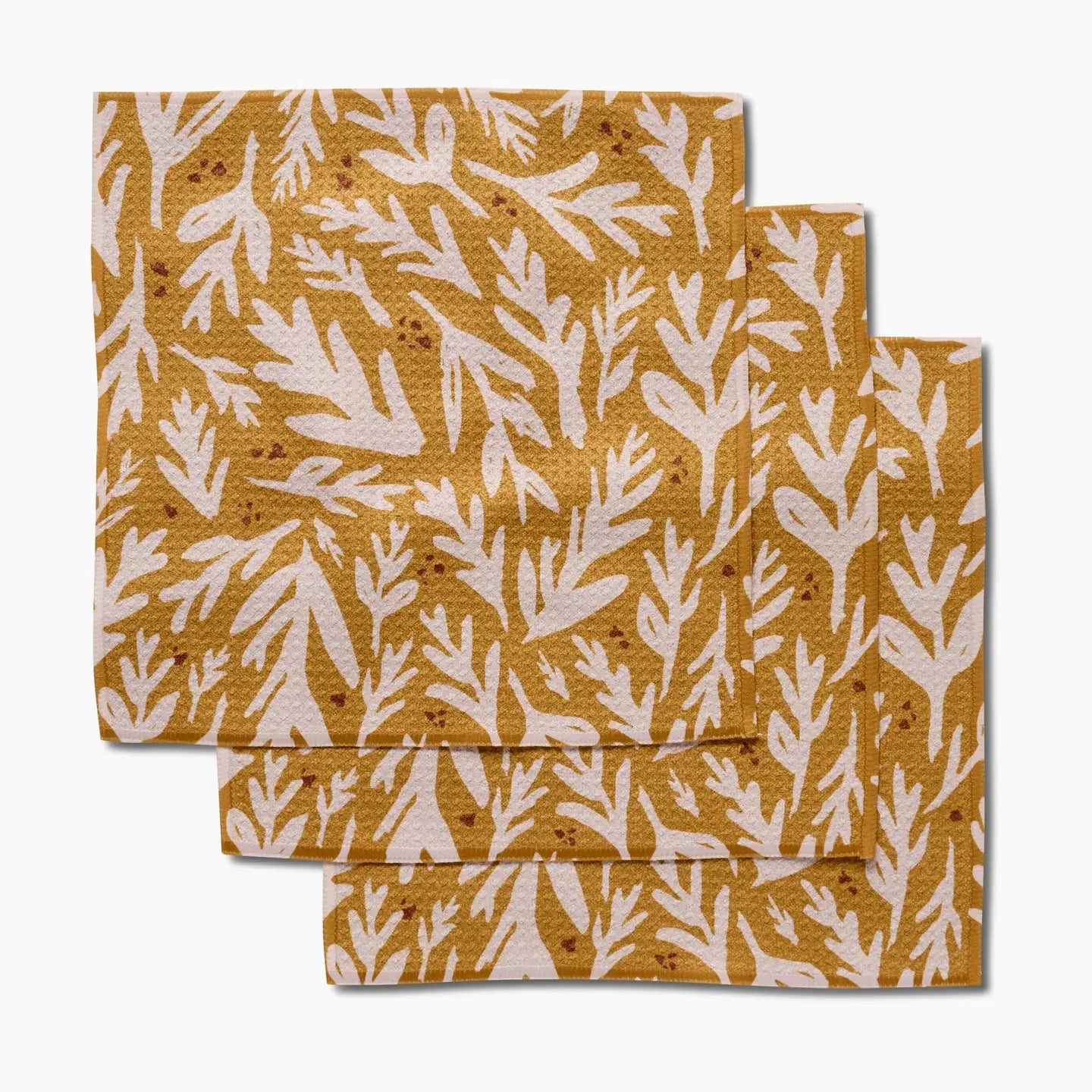 Trail Dusting Gold Dishcloth Set