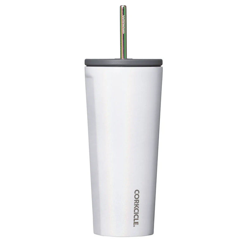 COLD CUP - INSULATED TUMBLER WITH STRAW