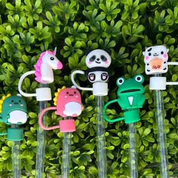 Fun Creatures Straw Toppers