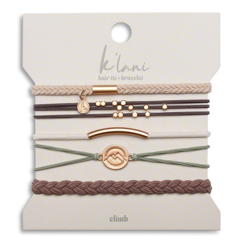 Climb - K'Lani Hair Tie Bracelet