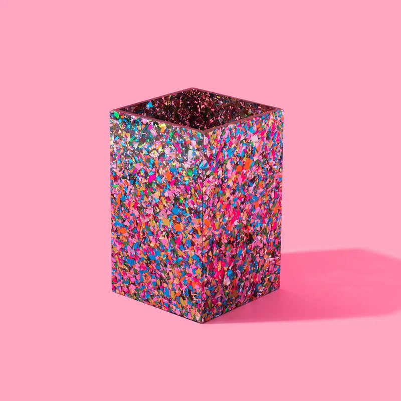 Pen Cup - Colorful Confetti