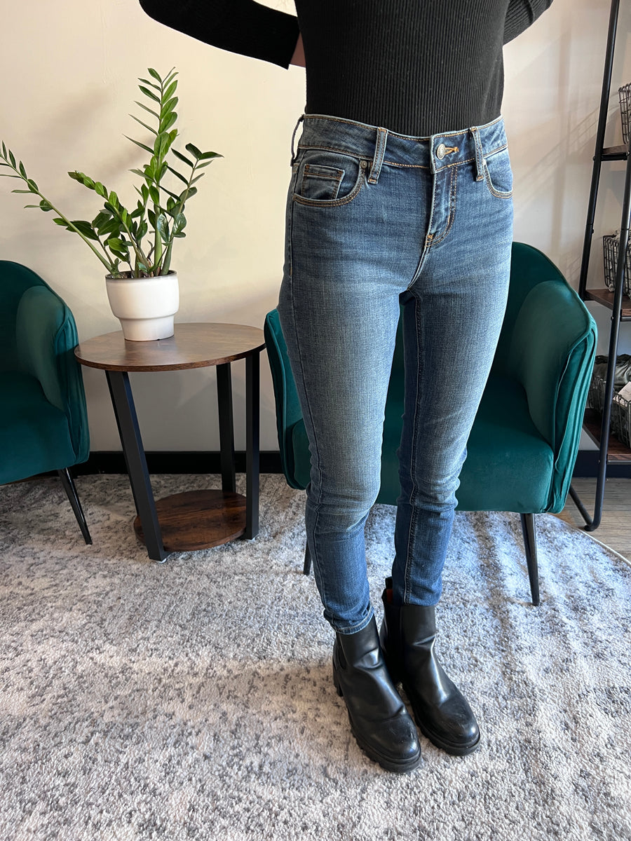 Jude Medium Denim Skinny Jeans - Eunina