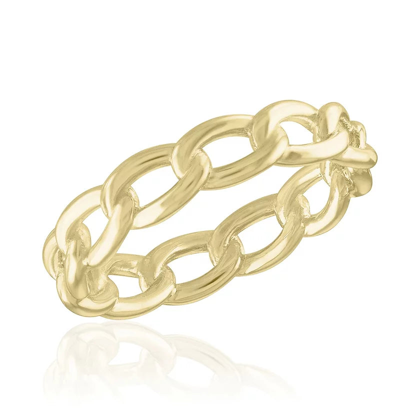 Chain Gold Layers Ring