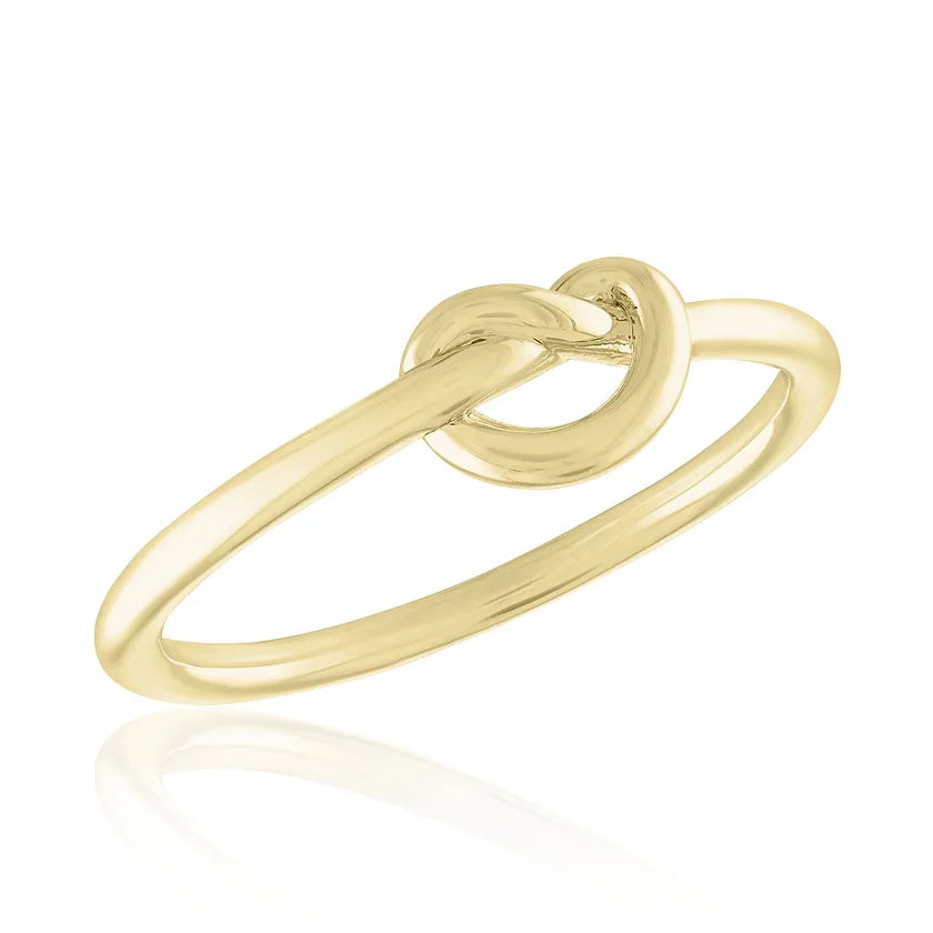 Knot Gold Layers Ring