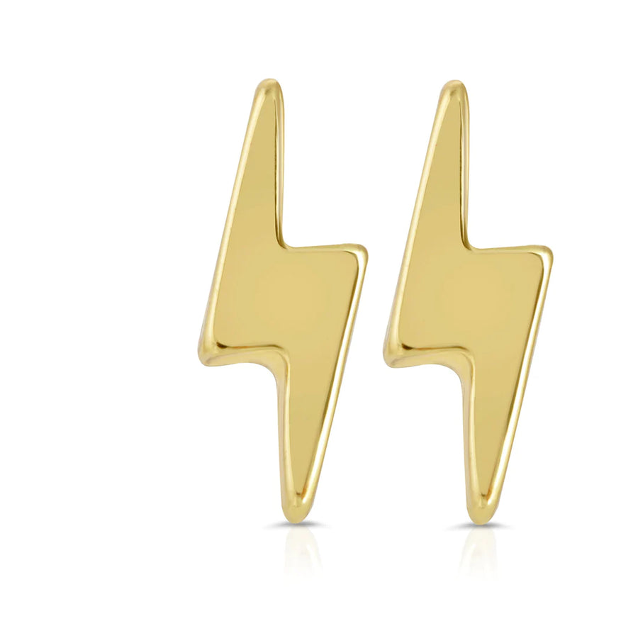 Positive Directions - Gold Arrow Earrings