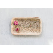 Hand-Carved Mango Wood Tray (small)