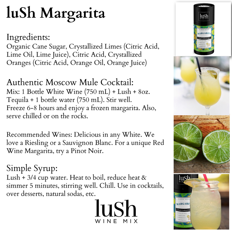 Margarita Singles - Lush Wine Mix